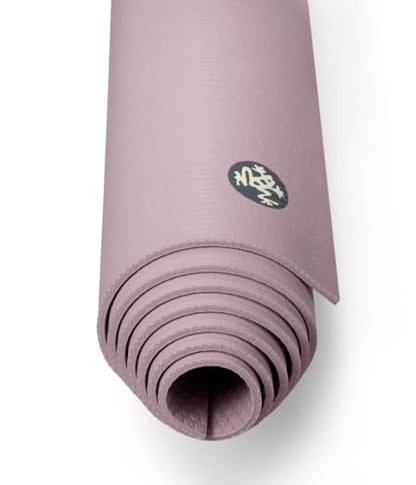 Manduka PROlite Yoga Mat 4.7mm | Lifetime Durability | Hygienic Construction | Teacher Approved - color: Elderberry, size: 68" x 24"