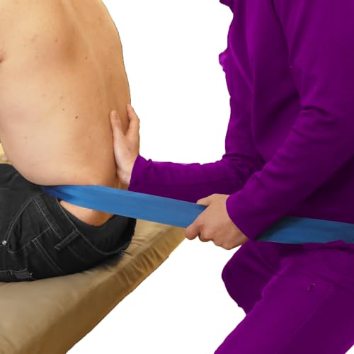 Mobilization Belt - Physical Therapy Belt Used for Physical Therapy ，Rehabilitation, and Manual Therapy Belt ;Mobilization Belt Physical Therapy- Highly Recommended by Physical Therapists - color: Blue