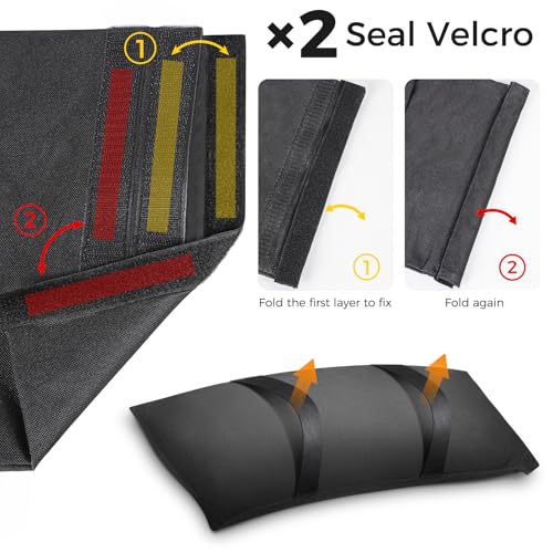 100 LBS Umbrella Base Weights Fillable Sandbags, 2 Packs Sand Bags for Weight, Outdoor Weatherproof Heavy Duty Weight Sandbag for Furniture Umbrella Stand Garden Cantilevers Poolside Accessories - size: 2 X 50 LBS
