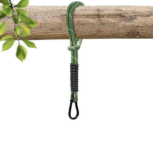 Heavy Duty Tree Swing Ropes, Hammock Tree Straps Hanging Kit, for Outdoor Swings Hammock Playground Set Accessories (1.75ft,21",Green,1Pack) - size: 21‘’(1.75ft)