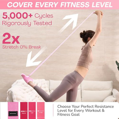 Pilates Kit for Women – Home Pilates Equipment Set with Pilates Ring & Ball, Resistance Band, Ankle Resistance Bands with Cuffs, Grip Socks & Massage Ball – Full Body Home Workout Essentials