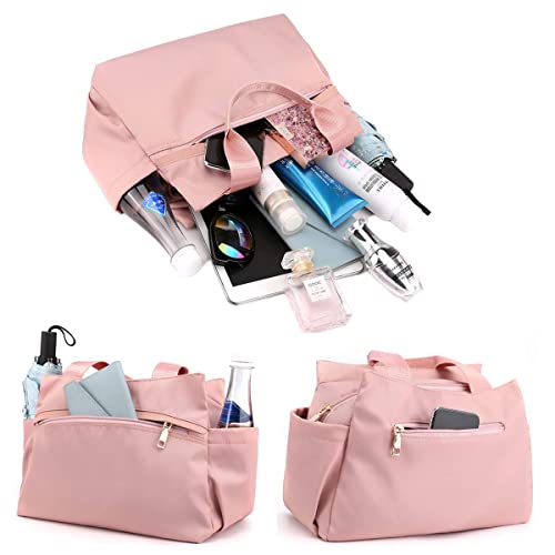 Women Tote Bag Multi-pocket Handbag for Work Daily Use | Water Repellent Shoulder Bag with Adjustable Strap