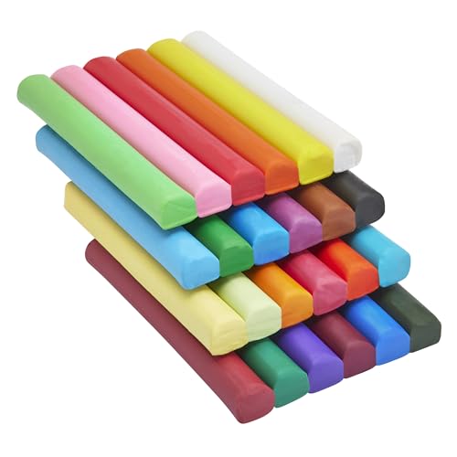 Cra-Z-Art Bulk Modeling Clay - 6 Pack of 24 Count Modeling Clay - size: 24 Count (17.5 oz, Pack of 6)