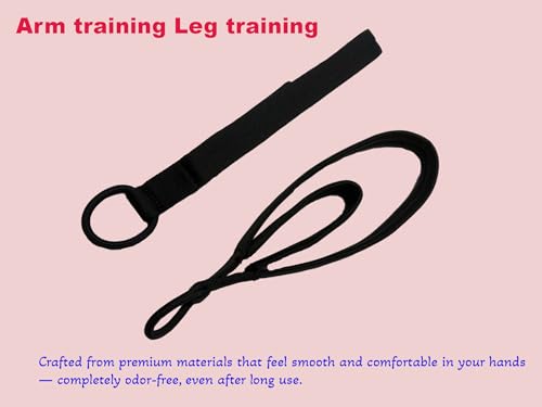 Padded Pilates Straps for Reformer, Double Loop Handles