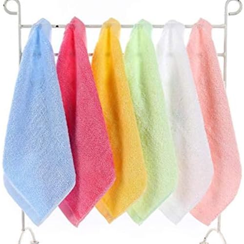 Luxury Baby Washcloth Towel Set 16 Pack for Children Baby Bathroom-Hotel-Spa-Kitchen Multi-Purpose Fingertip Towels & Face Cloths 10'' x 10''