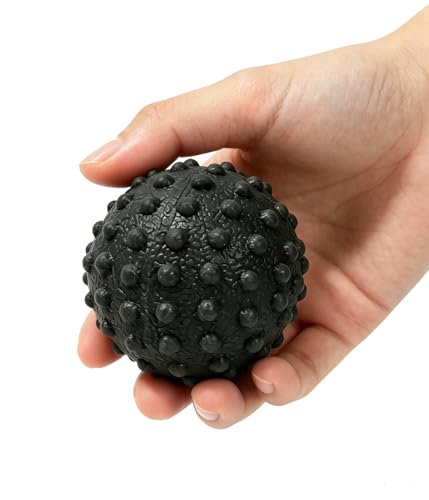 Foot Massage Ball Deep Tissue Myofascial Release Tool for Plantar Fasciitis Relief Portable Acupressure Roller for Tight Muscles Fascia Ball for Home Office Gym Travel Black - color: 1 Black Ball