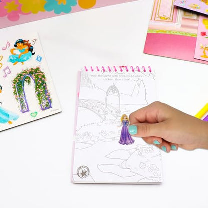 Disney Princess Activity Tote – Ultimate Princess Adventure Bag with Coloring Books, Stickers, Crayons & Games – Travel-Friendly Art Set for Girls Ages 3+ – Great Gift for Creative Play | Travel-friendly creative bag with crayons and games. Officially lic