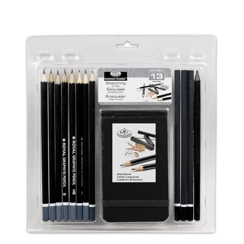 Royal Brush RART-2102 Clamshell Art Sets-Sketching - color: Multicolored