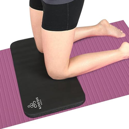 Kinesis Yoga Knee Pad Cushion - 0.6 Inch (15mm) Thick Exercise Knee Pad