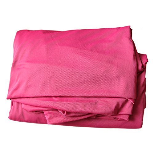 Deluxe Pilates & Yoga Flying Swing Aerial Hammock - Silk Fabric (5mx2.8m) - color: Wine