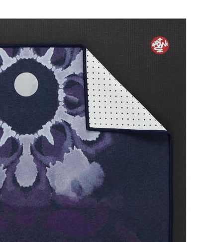 Manduka Yogitoes Hot Yoga Mat Towel - 79" | Moisture Activated Grip | Patented Silicone Nubs | Highly Absorbent, Durable & Easy Care | Made from Recycled Materials | 79 x 24 Inches | Chakra Residence