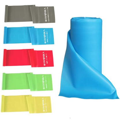 5 Pcs Professional Resistance Bands and Resistance Bands Professional Bulk Roll