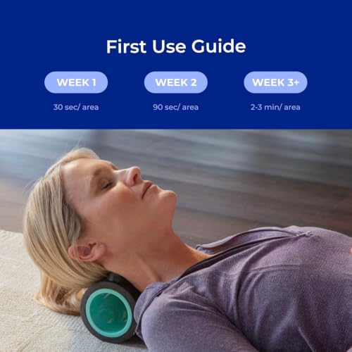 Chirp Wheel XR 4" Neck Wheel for Headache and Tension Relief, Mint | Neck Roller and Head Stretcher, Suboccipital Release Wheel, Tension Headache Massager, 4 Inch - size: 4 Inch Mint