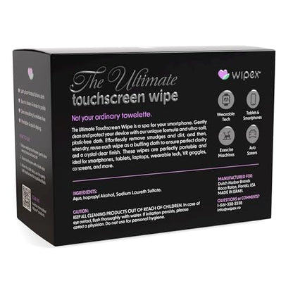 Wipex Screen Wipes & Gym Wipes Combo Pack - 75ct Gym Equipment Canister & 24ct Individually Wrapped Fitness Touch Screen Cloths, Safe for Yoga Mats & Electronics, Lavender Scent - size: 1 Count (Pack of 99)