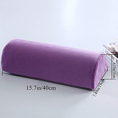 Memory Foam Bolster Pillow for Neck Back Lumbar Spine Knee Pain Relief Pillow Support Multi-use