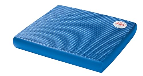 AIREX Balance Pad – Stability Trainer for Balance, Stretching, Physical Therapy, Exercise, Mobility, Rehabilitation and Core Training Non-Slip Closed Cell Foam Premium Balance Pad - color: Blue, size: Solid