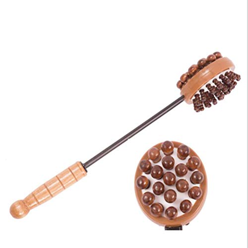 SUPVOX Portable Elastic Massage Hammer Roller with Salient Brush Surface for Home Use Back Neck Shoulder Muscle Relief Tool to Promote Blood Circulation and Relieve Fatigue