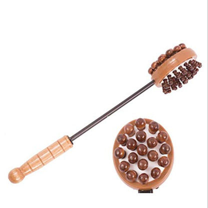 SUPVOX Portable Elastic Massage Hammer Roller with Salient Brush Surface for Home Use Back Neck Shoulder Muscle Relief Tool to Promote Blood Circulation and Relieve Fatigue