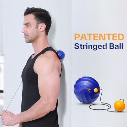 Sportneer 4 in 1 Pilates Foam Roller Muscle Relax Kit - color: Blue
