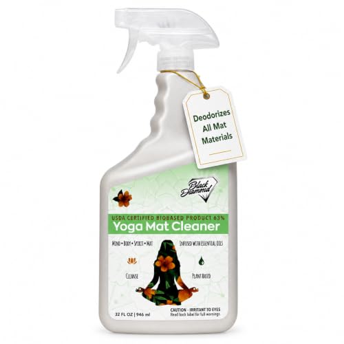 Yoga Mat Cleaner Spray for Exercise & Fitness Mats, 1 Quart - color: 1 Quart, size: 32 Fl Oz (Pack of 1)