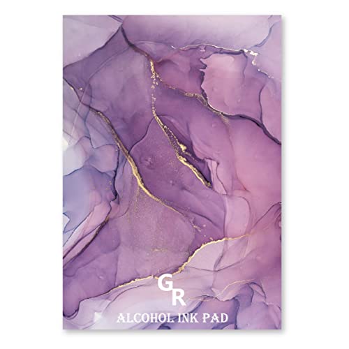Yupo Paper 10 Sheets,Heavy white paper for alcohol based ink | 10-inch x 7-inch | 250GSM