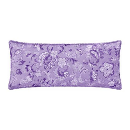 Handmade Luxe Serenity Eye Pillow - All-Natural Flaxseed - Unscented or Lavender Scented – Weighted Eye Mask for Yoga, Meditation, Hot & Cold Therapy - color: LOVELY LILAC, style: UNSCENTED