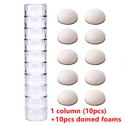 BAOFALI 10PCS Ink Blending Foams Replacement Refill Foam Storage Box for Foams Scrapbooking Painting Drawing Art Supplies Handle Ink Tools Embossing Stencils - size: 20PCS