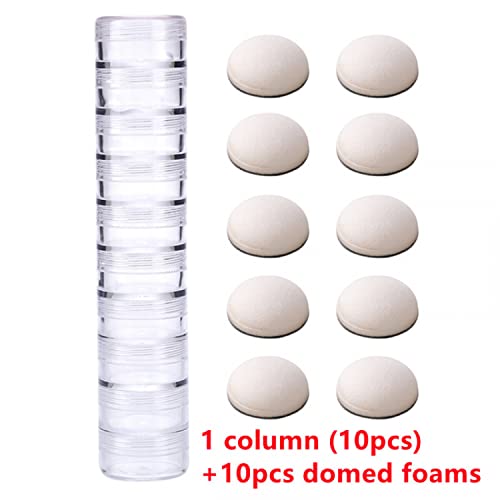BAOFALI 10PCS Ink Blending Foams Replacement Refill Foam Storage Box for Foams Scrapbooking Painting Drawing Art Supplies Handle Ink Tools Embossing Stencils - size: 20PCS