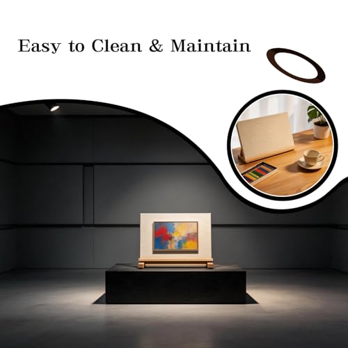 Desktop Easel,Easel for Painting – Adjustable Wooden Stand for Tabletop, Perfect for Artists, Students, and Hobbyists