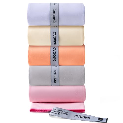 CADONO Microfiber Workout Towels,Gym Towels,Workout Sweat Sports Towel - color: Pastel Colors