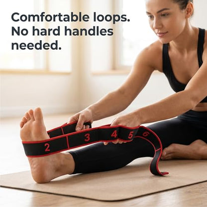 Numbered Resistance Bands Set for Glutes and Legs
