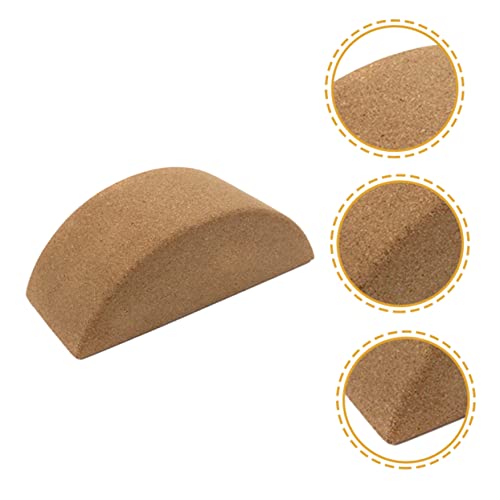 VOSAREA Cork Yoga Block High Density Yoga Brick for Balance Stretching Pilates Hot Meditation Non Slip Support for Core Workouts 9.44 X 3.93 X 3.34 in 1 Pack
