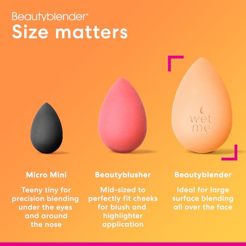 Beautyblender Beam Makeup Sponge, Streak-Free Finish, Vegan | Super-soft blending foam for foundations, powders & creams, reusable & washable, vegan & cruelty-free, made in USA - color: Beam