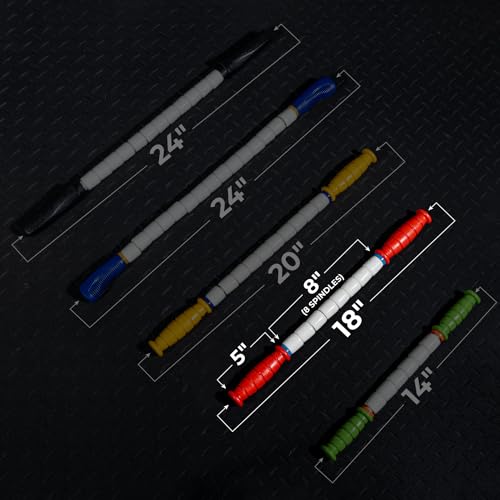 오리지널 마사지 스틱 - 자체 근면 이완 근육 롤러 스틱 - 45.7cm(18인치) 여행용 스틱 - color: 여행용 스틱(레드)