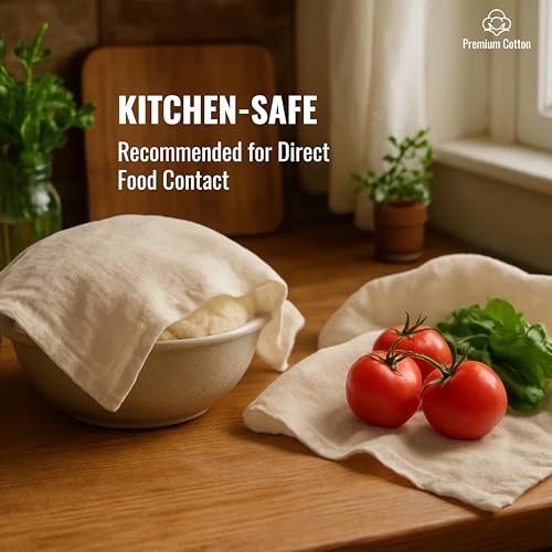 Dish Cloths Cotton| Kitchen Wash Cloth | Shop Towels Absorbent and Lint Free Flour Sack| Dishcloths for Kitchen Washing Dishes| Thick Absorbent Quick Dry Dish Rags | 4 Pack 13"x13" Natural - color: Natural, size: 13"x13"-Pack of 4