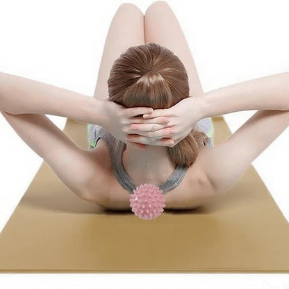 Soft Spiky Massage Balls- Muscle Massager Ball for Feet, Back, Neck, Muscles, Hands Massager Roller for Plantar Fasciitis, Foot Arch Trainer, Exercise, Physical Therapy - color: 1pink Spiky Ball