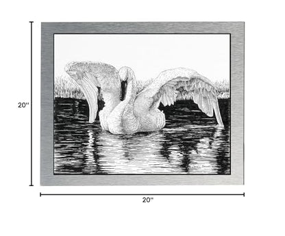 AlumaComp Aluminum Archival Painting & Mounting Panel, 20x20, Double-Sided, 100% Archival, Acid-Free, 4mm Thick, for All Media - Ideal for Professional Photographers, Fine Artists, Graphic Artists - size: 20"x20"