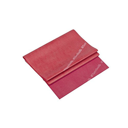 THERABAND Resistance Bands, 5 Foot, 15 Count, Medium Red, Level 2 | THERABAND elastic resistance band for exercise, strength training, physical therapy and at-home workouts - color: Red