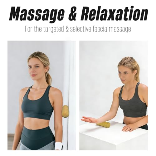 2026 NEW Balance Board Cork Half Roller Kit | Foot Balance Trainer & Ankle Strengthener for Stretch Massage Fascia Release | Cork Massage Ball Roller Resistance Bands | Portable Balance Training Set for Home Gym