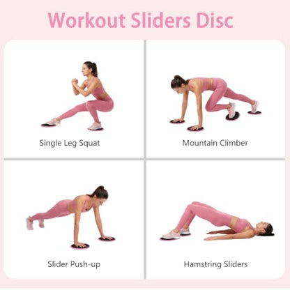 Pilates Kit for Women 18PCS, Home Pilates Workout Kit for Beginners | with 9-inch Pilates rings and balls, Elastic bands, Foot covers, Stretch bands Essential Accessories for Home Workouts