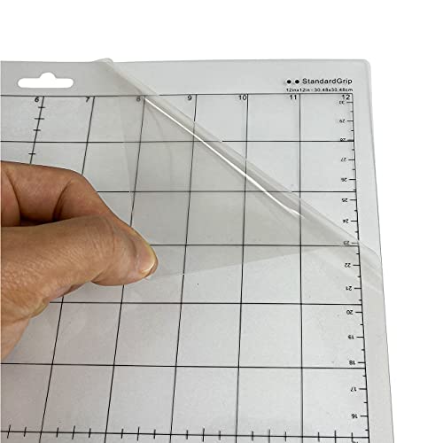 Standard Grip Cutting Mat for Silhouette Cameo - 12" x 24" 4 Pack 12"x12" 4 Pack Adhesive Cut Mat Replacement Set Matts Vinyl Craft | 12x24 4 Pack, 12x12 4 Pack - color: Standard Grip 8 Packs