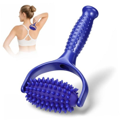 Handheld Leg Massager Roller for Muscle Relief, Lightweight Abs and PVC Manual Muscle Stick, Reduce Tension and Soreness, for Yoga Enthusiasts and Sedentary Individuals