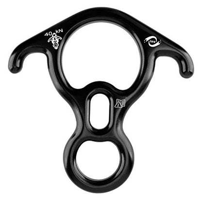 F.Life Aerial Silk Hardware Kit-Heavy Duty 30 kN Rescue Figure 8 & 30 KN Swivel & 25 KN Steel Carabiners Yoga Hammock Rigging 360 Spin Rotational Device