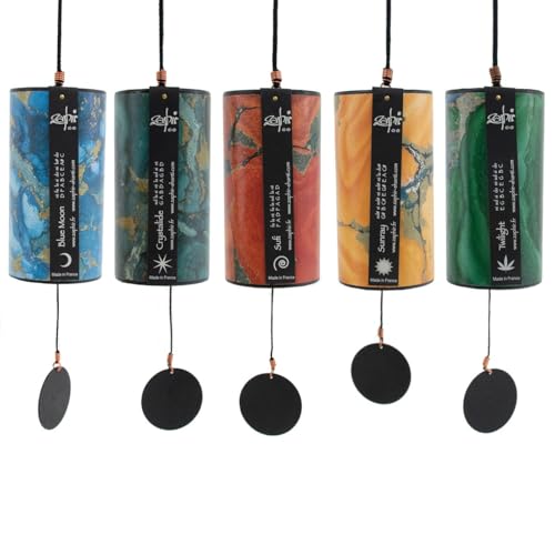 Zaphir Chimes - Includes 1 Chime/Tuned According to the 5 Seasons & Elements of FengShui - size: Set of 5 Tunings: #3