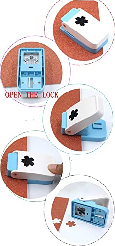 1.5 inch Oval Shape Punch Craft Lever Punch Handmade Paper Punch for Crafting Scrapbooking Cards,DIY Cards Making Candy Color by Random - color: 1.5 inch Oval