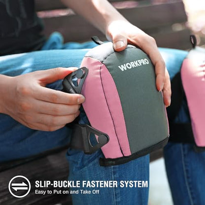 WORKPRO Garden Knee Pads For Unisex Adult - color: Pink
