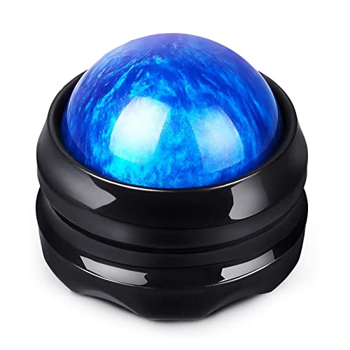Massage Roller Ball, Neck Massager for Pain Relief, Deep Tissue Massage Tool, Sore Muscle Relief, Lymphatic Drainage, Tummy Tuck Post Surgery Supplies (Blue) - style: 1 - Pack - Resin Ball