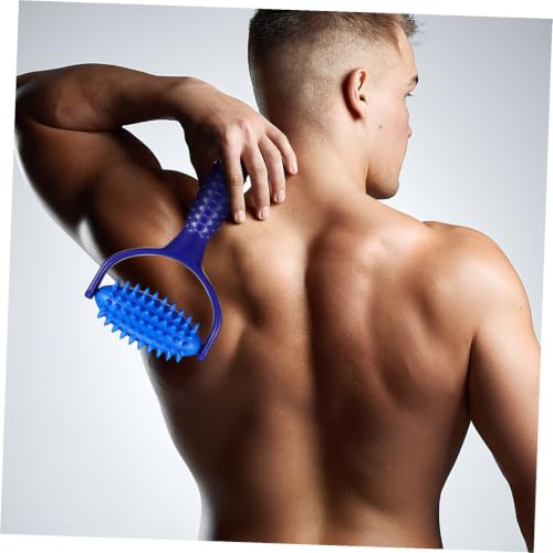 Yoga Massage Stick Roller Massager for Neck Back and Legs Blue