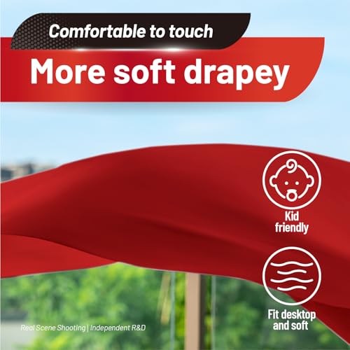 Plastic Table Cloth, 310 Ft X 54 In Disposable Tablecloth Red Tablecloth | Waterproof Plastic Table Cloth Disposable Plastic Table Cover Roll with Cutter for Birthday, Party, Graduation, Christmas - color: Red, size: 3720" x 54" (Rectangular)