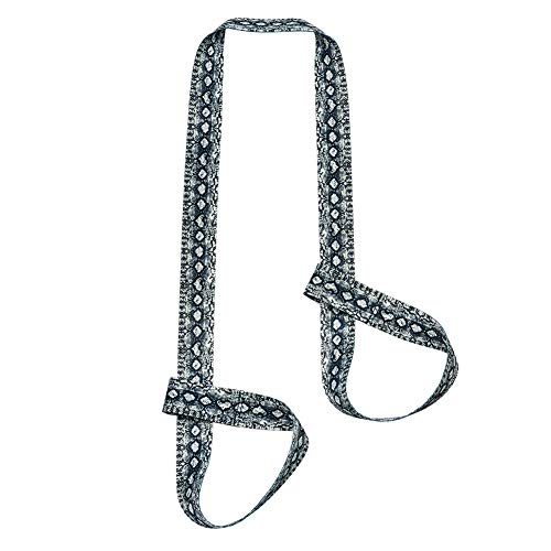 ZOOEASS Yoga Mat Strap, Adjustable Durable Yoga Mat Carrier & Stretching Strap, Multiple Color Choices - color: Snake Pattern, size: 5.9feet